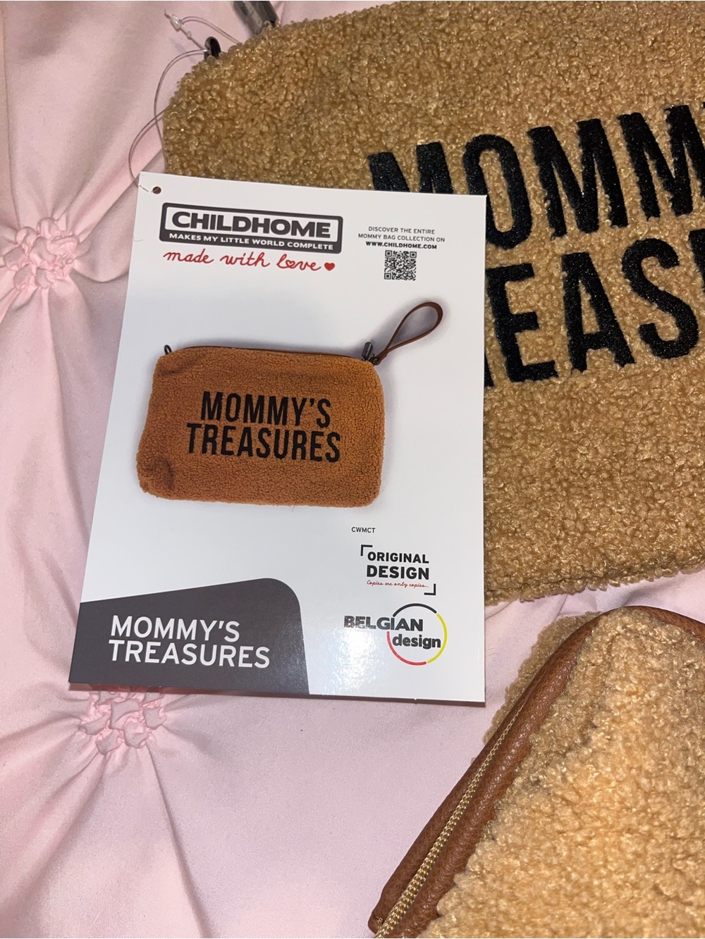 Mommy Bag Set with Matching Pouches - Brown Mommy Essentials Set - Picture 4 of 5